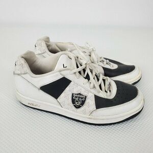 Vintage 90s NFL Raiders Reebok Sneakers Womens 5.5